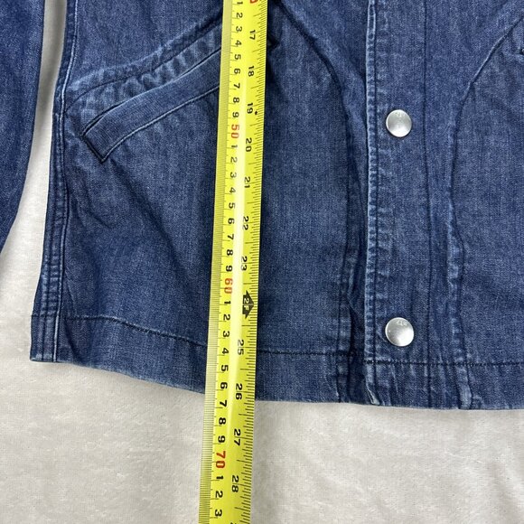 G Star Raw Men’s Small Button Up Denim Shirt DeniSetscale PM Overshirt Blue - Picture 5 of 10